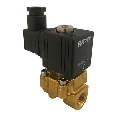 Alpha Technologies Aignep USA Fluidity 03F Hung Diaphragm Solenoid Valve, 2/2 NC, FKM Seal, 1"NPTF, 25mm, 110V AC, 31VA 03F09125V0N40901